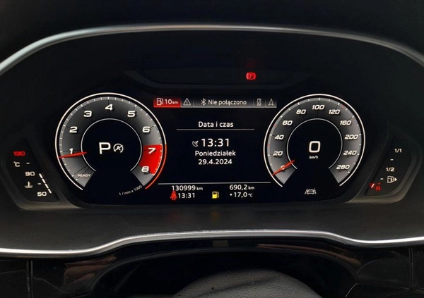Audi Q3 cena 129900 przebieg: 130991, rok produkcji 2019 z Olecko małe 154